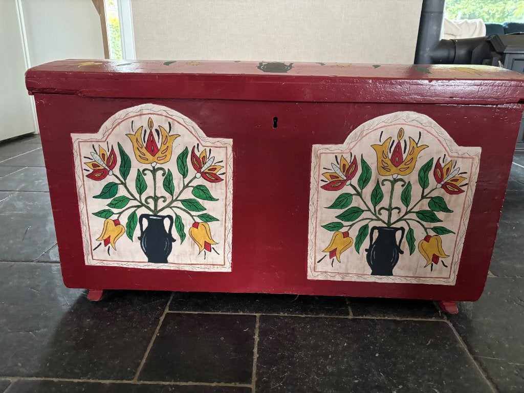 Dekenkist, Ophalen, 50 – 75, Minder dan 50 cm, Gebruikt