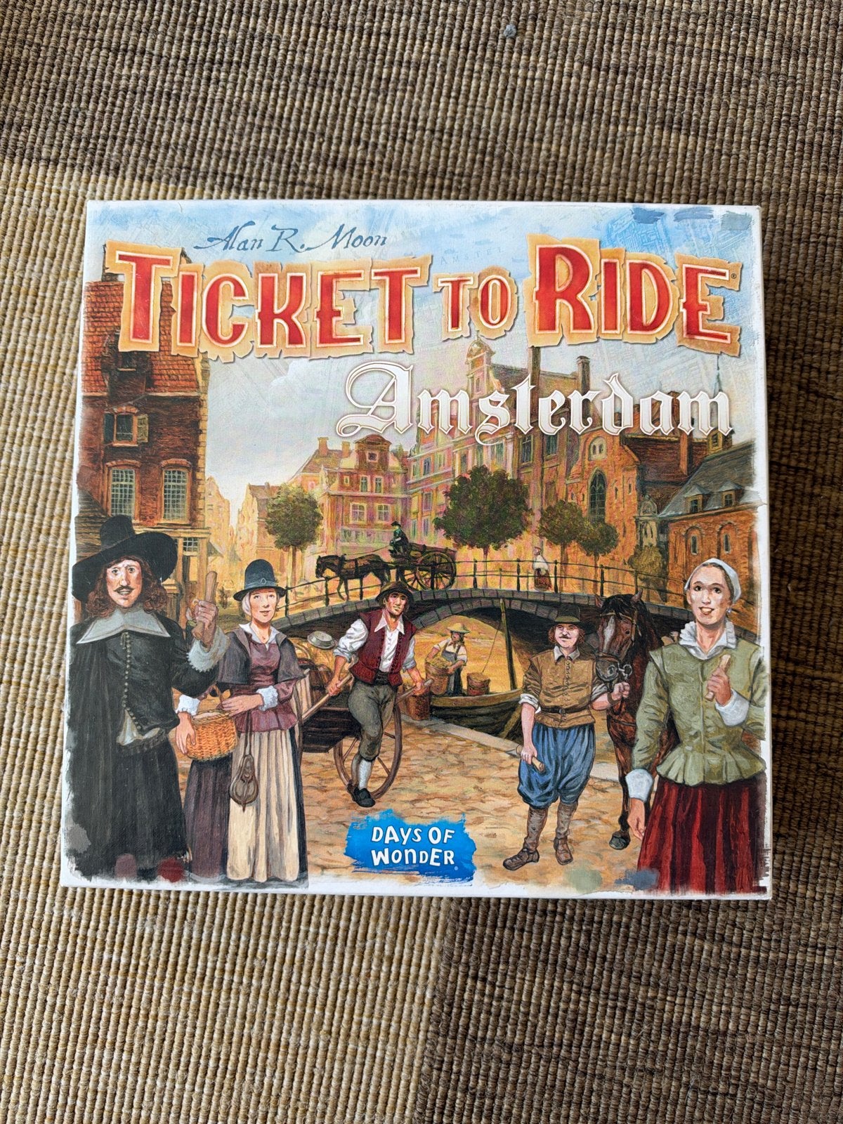 Ticket to Ride Amsterdam - Zo goed als nieuw, Drie of vier spelers, Ophalen of Verzenden, Zo goed als nieuw, Reisspel