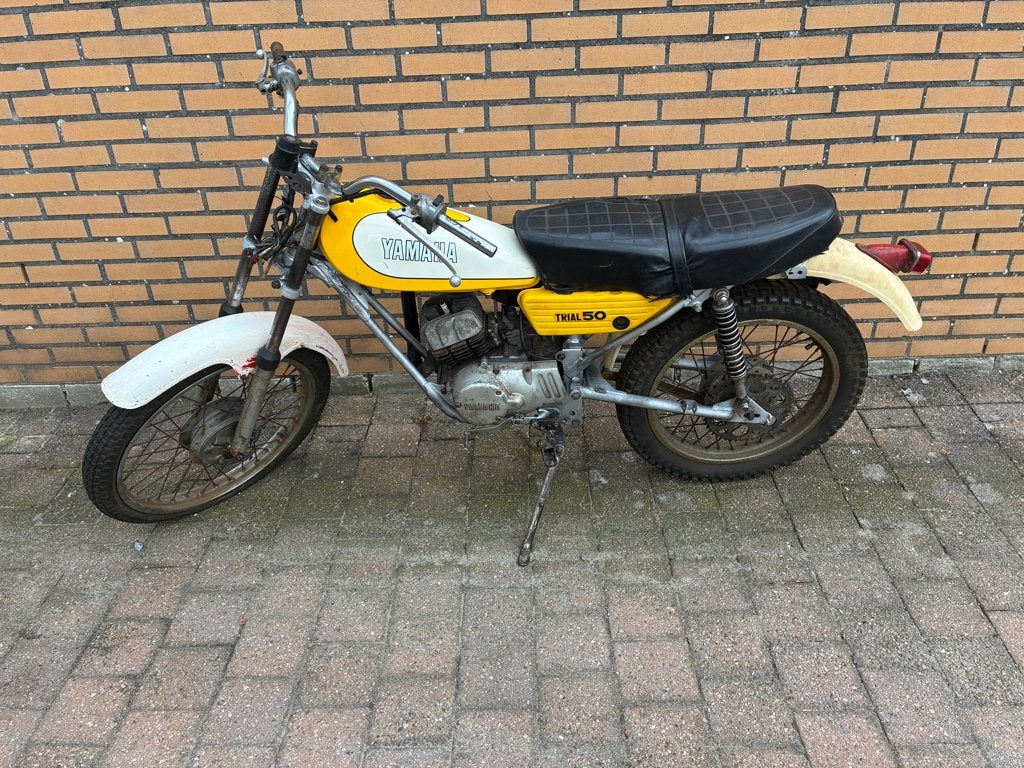Yamah TY 50, Fietsen en Brommers, Brommers | Oldtimers, Ophalen, Yamaha, 49 cc, 4 versnellingen