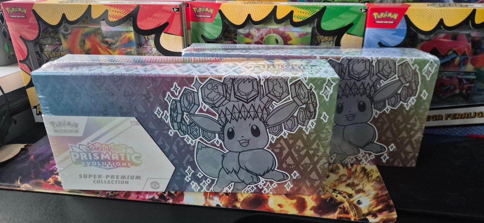 2x Pokémon Prismatic Evolutions UPC 2, Ophalen, Nieuw, Overige typen