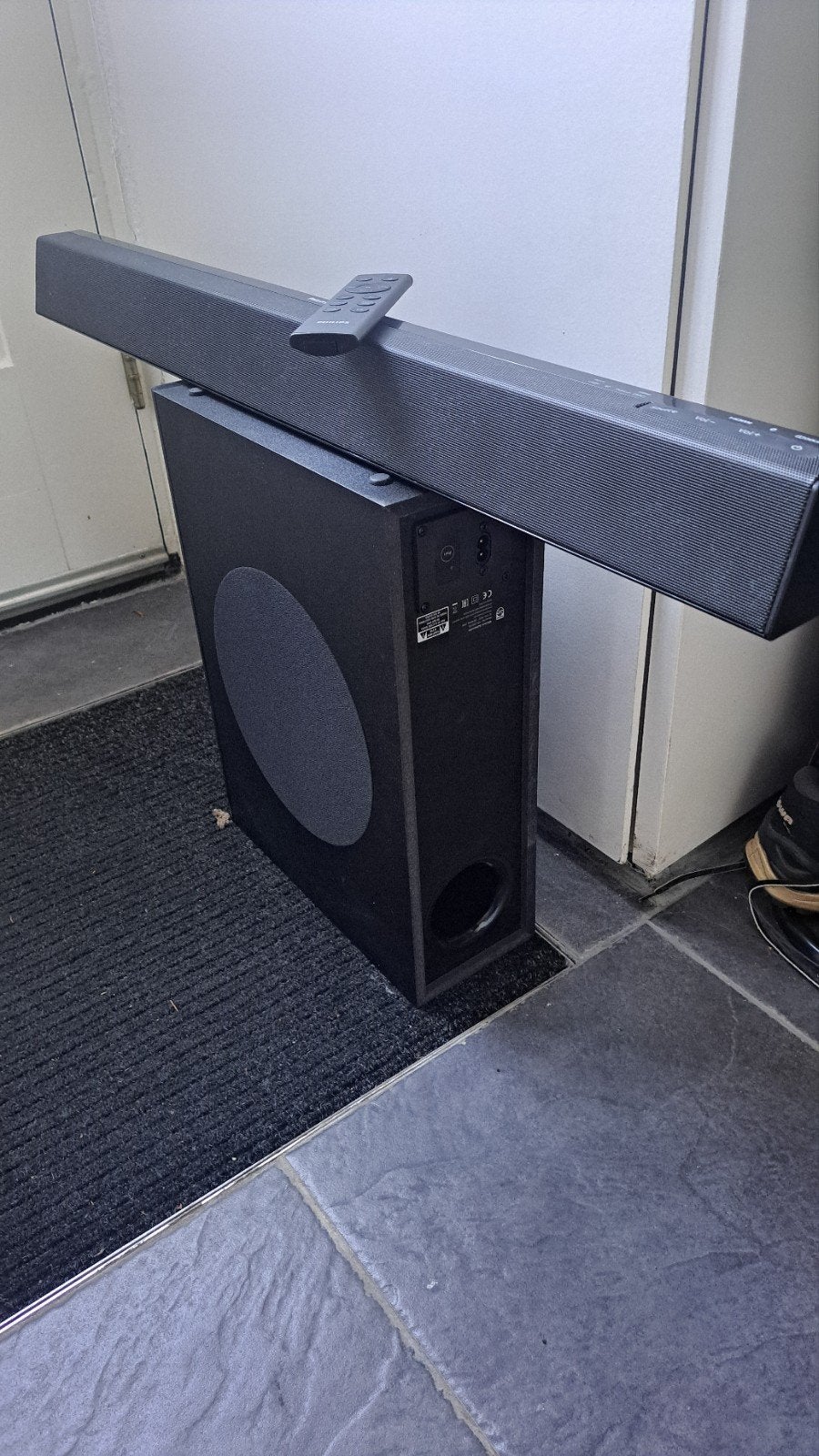 Philips HTL 3310 soundbar (subwoofer defect), Ophalen, Gebruikt