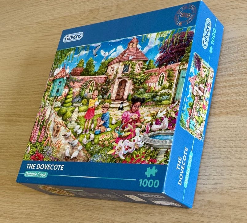 Gibsons puzzel 1000 stukjes Dovecote, nog nieuw, Ophalen of Verzenden, 500 t/m 1500 stukjes, Nieuw, Legpuzzel