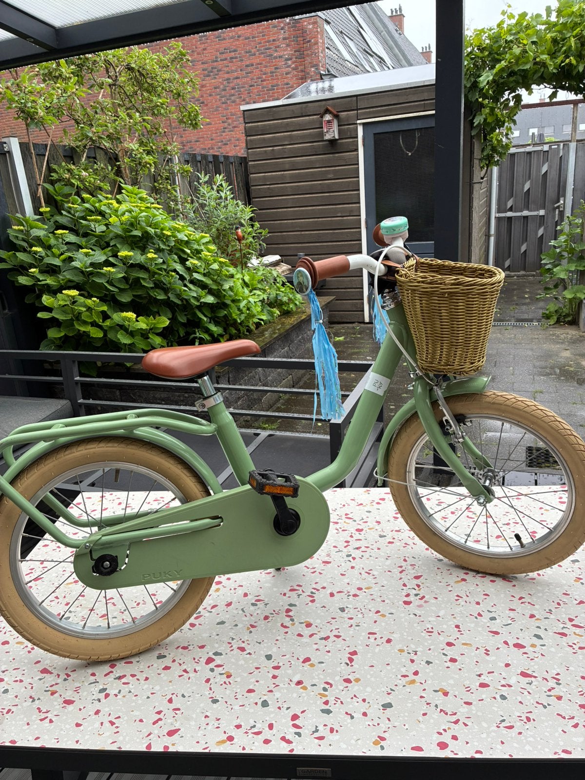 Puky retro classic fiets 16 inch, Fietsen en Brommers, Fietsen | Kinderfietsjes, Ophalen, Zo goed als nieuw, Terugtraprem, 16 tot 20 inch