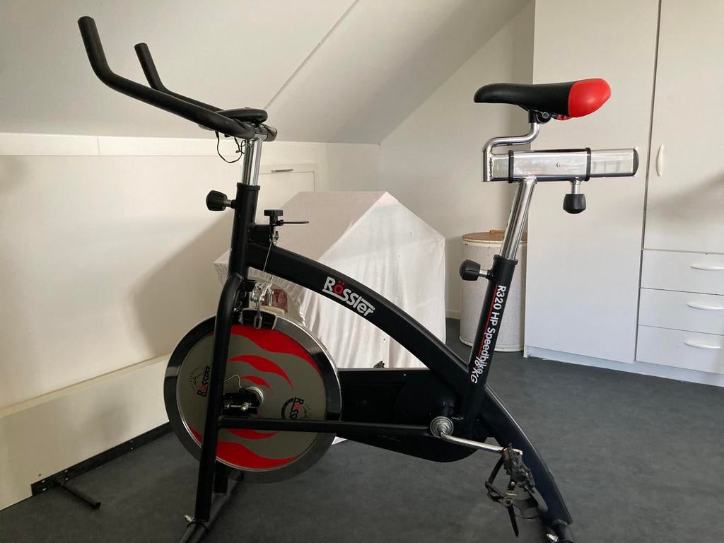 Spinningbike/hometrainer, Ophalen, Gebruikt, Metaal, Spinningfiets