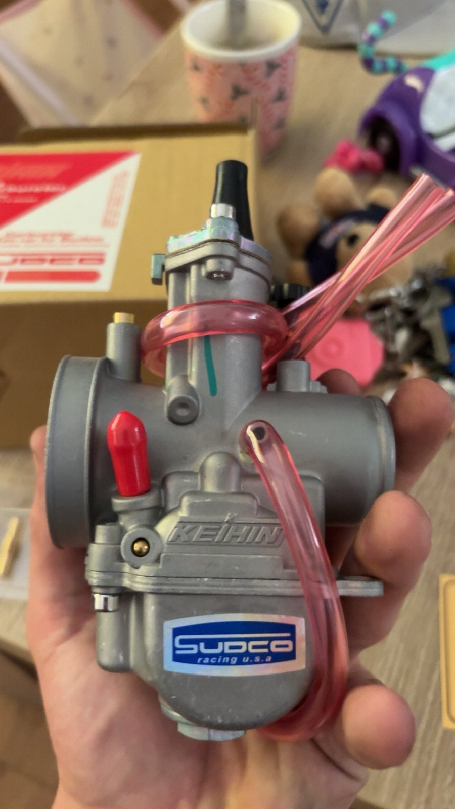 Sudco keihn 24mm pwk ! Nieuw nooit gebruikt !, Fietsen en Brommers, Brommeronderdelen | Algemeen, Ophalen, Zo goed als nieuw, Carburateur