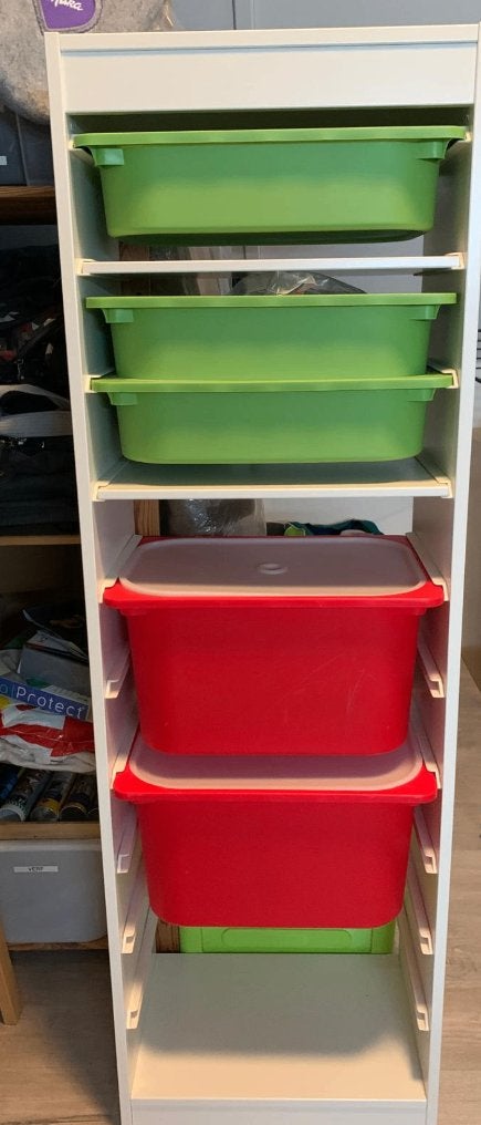 ikea Trofast opbergkast, Ophalen, Gebruikt