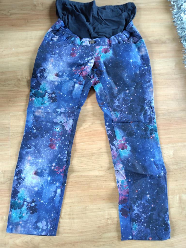 Miss Etam zwangerschapsbroek maat 38, Kleding | Dames, Positiekleding, Maat 38/40 (M), Blauw, Ophalen of Verzenden, Miss Etam