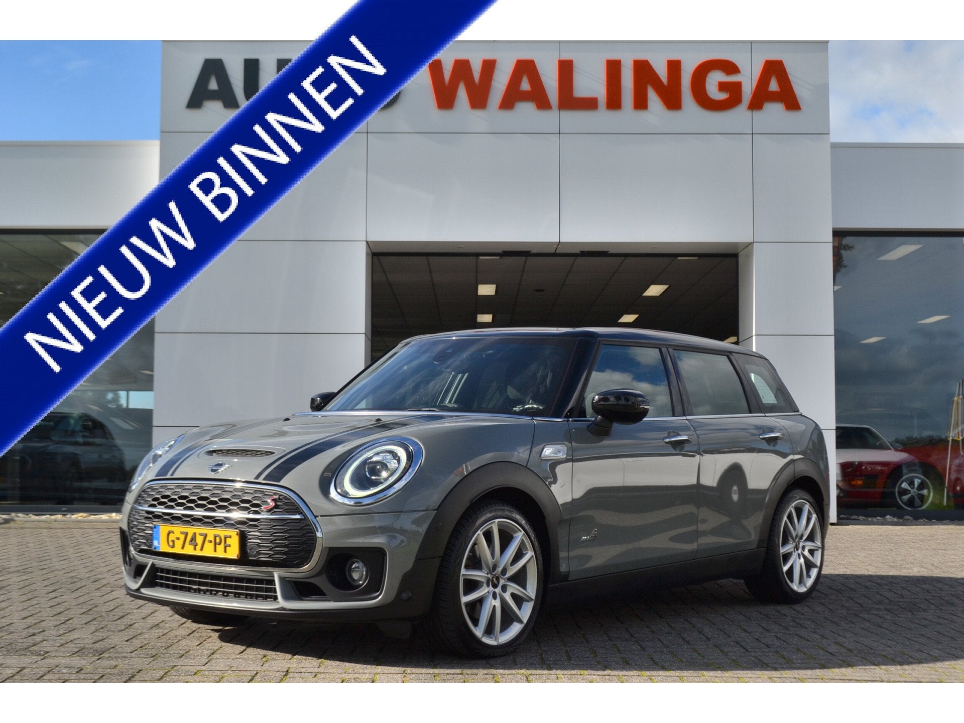 MINI Clubman 2.0 Cooper S ALL4 JOHN COOPER WORKS AUTOMAAT NL, Auto's, Automaat, 1998 cc, Gebruikt, Alcantara