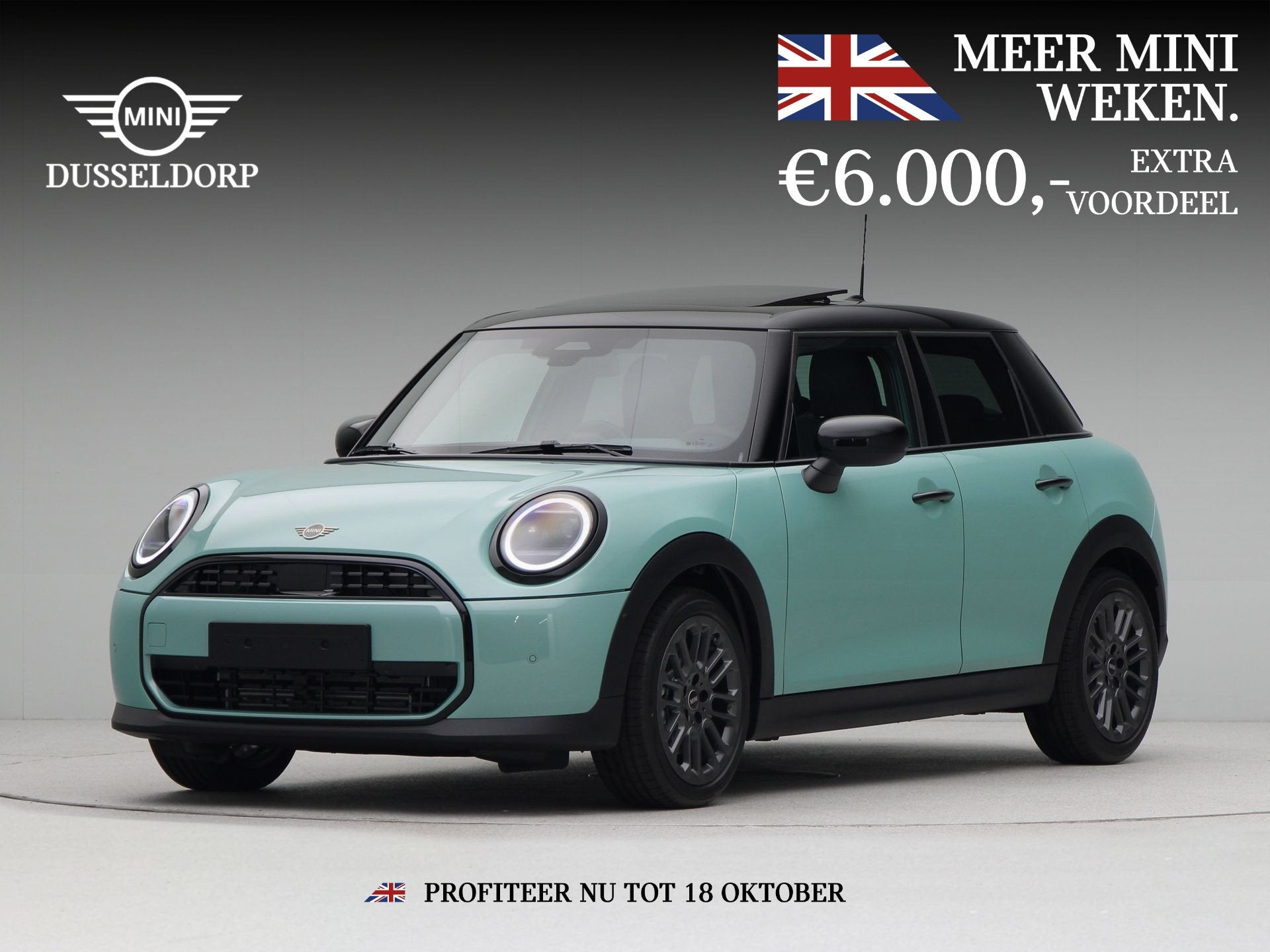 MINI 5-deurs Cooper C Classic Pakket S PRIVATE LEASE EUR 575, 156 pk, Bedrijf, Nieuw, 3 cilinders