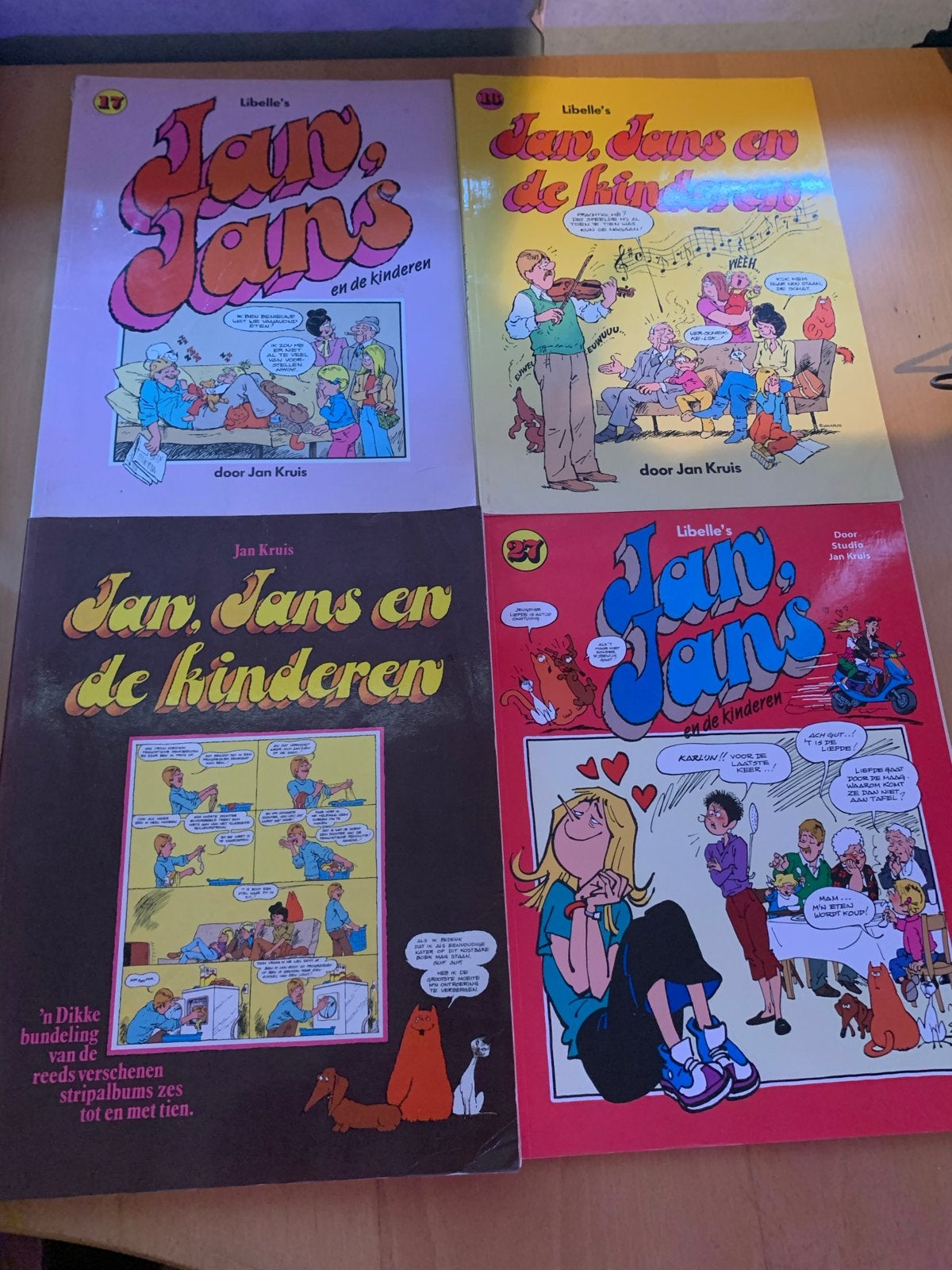 Jan, Jans en de Kinderen - 16 albums, Meerdere stripboeken, Ophalen of Verzenden, Gelezen