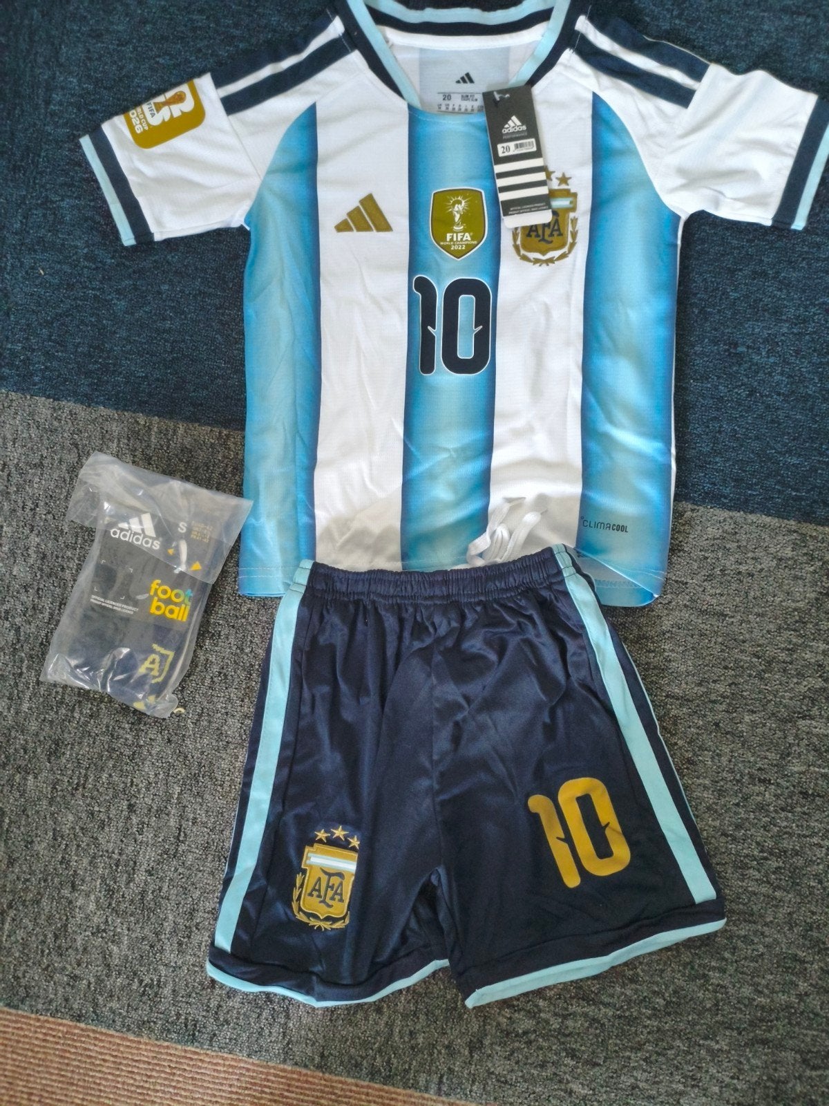 Origineel Adidas Messi Trainingspak - Slim Fit Coupe Slim, Ophalen, Nieuw, Trainingspak