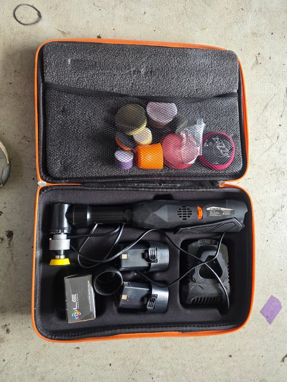 Liquid Elements A1000 Mini Polijstmachine op Accu, Ophalen of Verzenden, Zo goed als nieuw