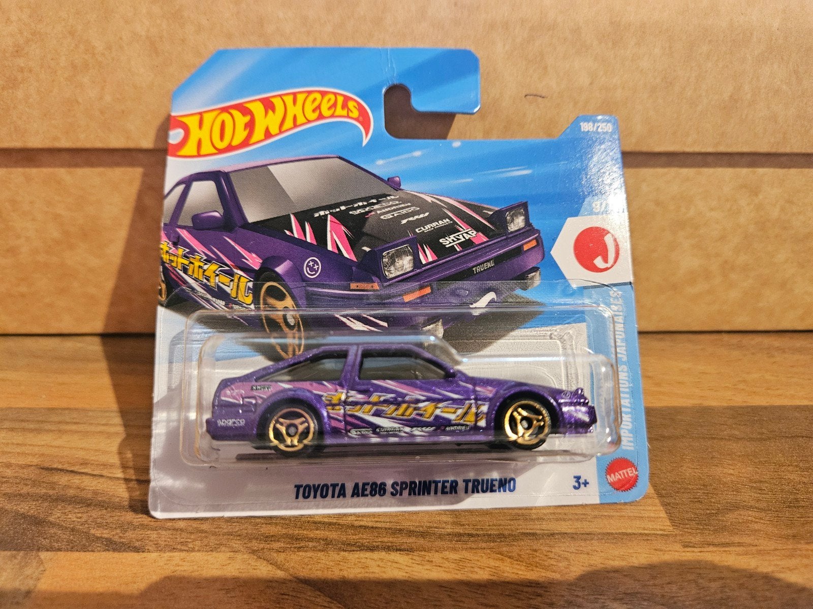 Hotwheels Hot Wheels Toyota Ae86 Sprinter in OVP, Ophalen of Verzenden, Zo goed als nieuw, Auto