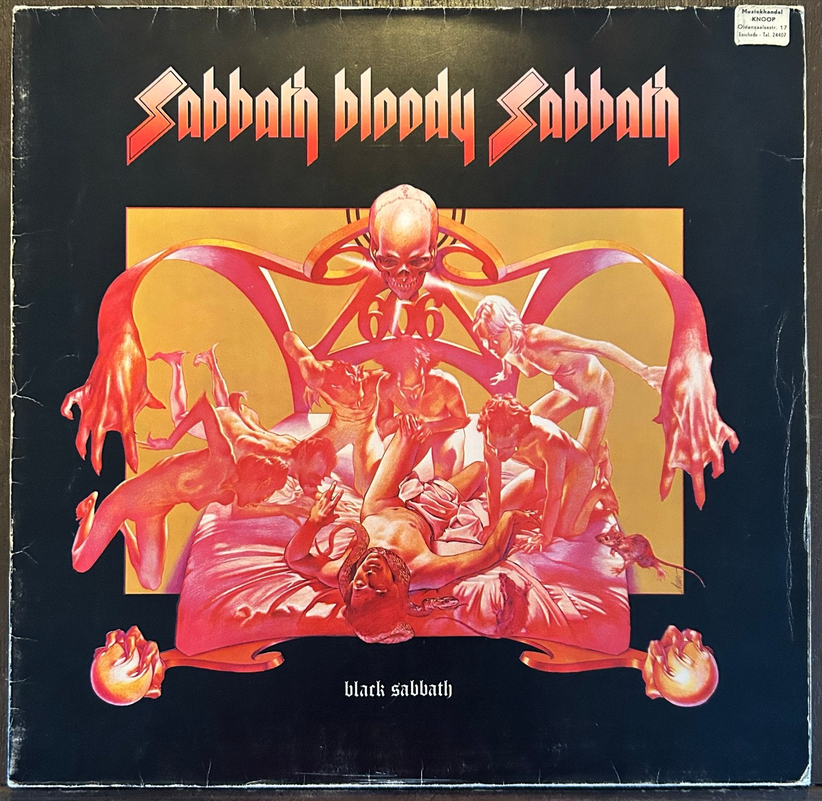 Black Sabbath - Sabbath Bloody Sabbath LP (VG staat), LP, Gebruikt, Hardrock, Ophalen of Verzenden