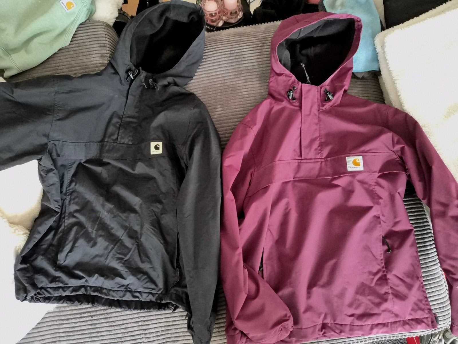 CARHARTT nimbus FLEECE anorak 2x, Ophalen of Verzenden