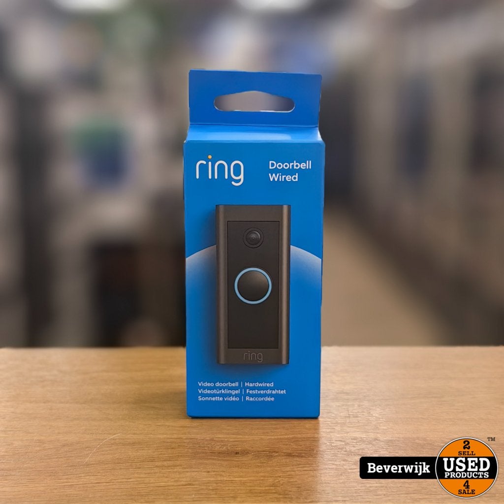 Ring Doorbell Wired - NIEUW!, Ring, Gebruikt, Support@ring.com, 1523 26th Street, Suite 400
Santa Monica, CA 90404
USA