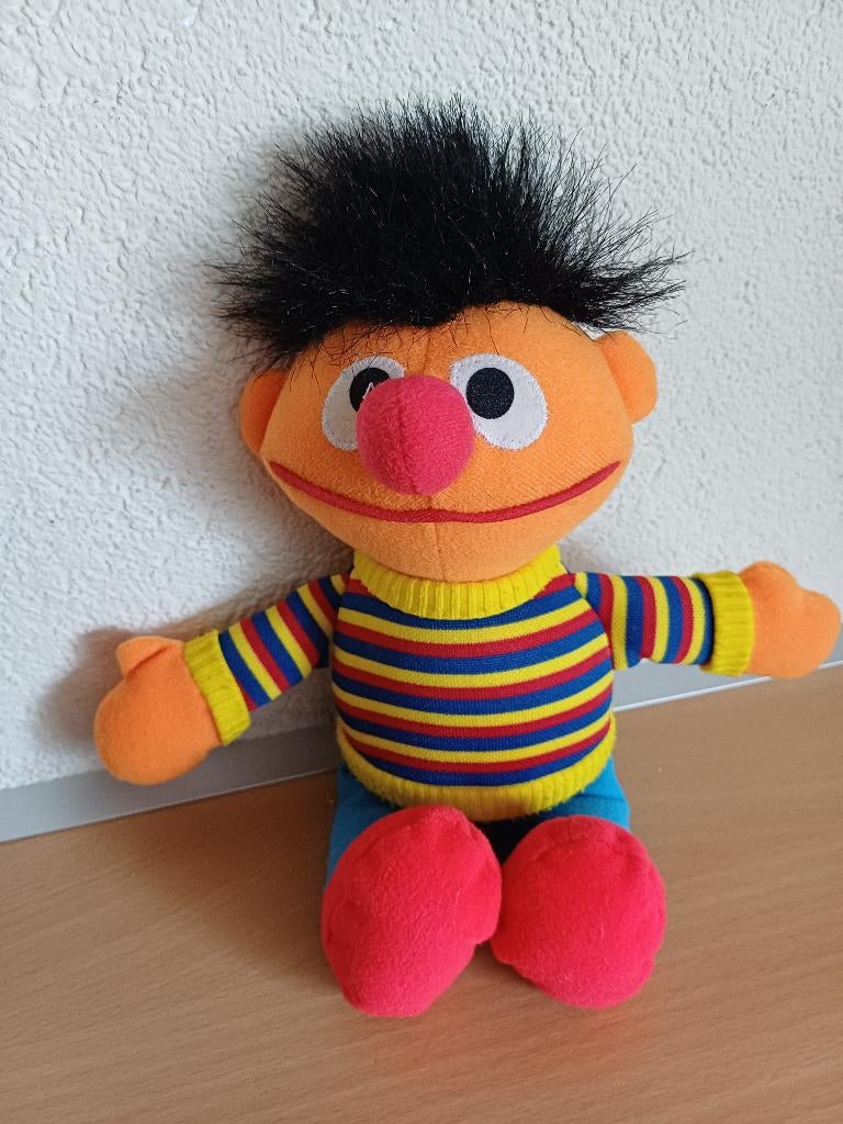 Knuffel Ernie, Overige karakters, Overige typen, Ophalen of Verzenden, Zo goed als nieuw