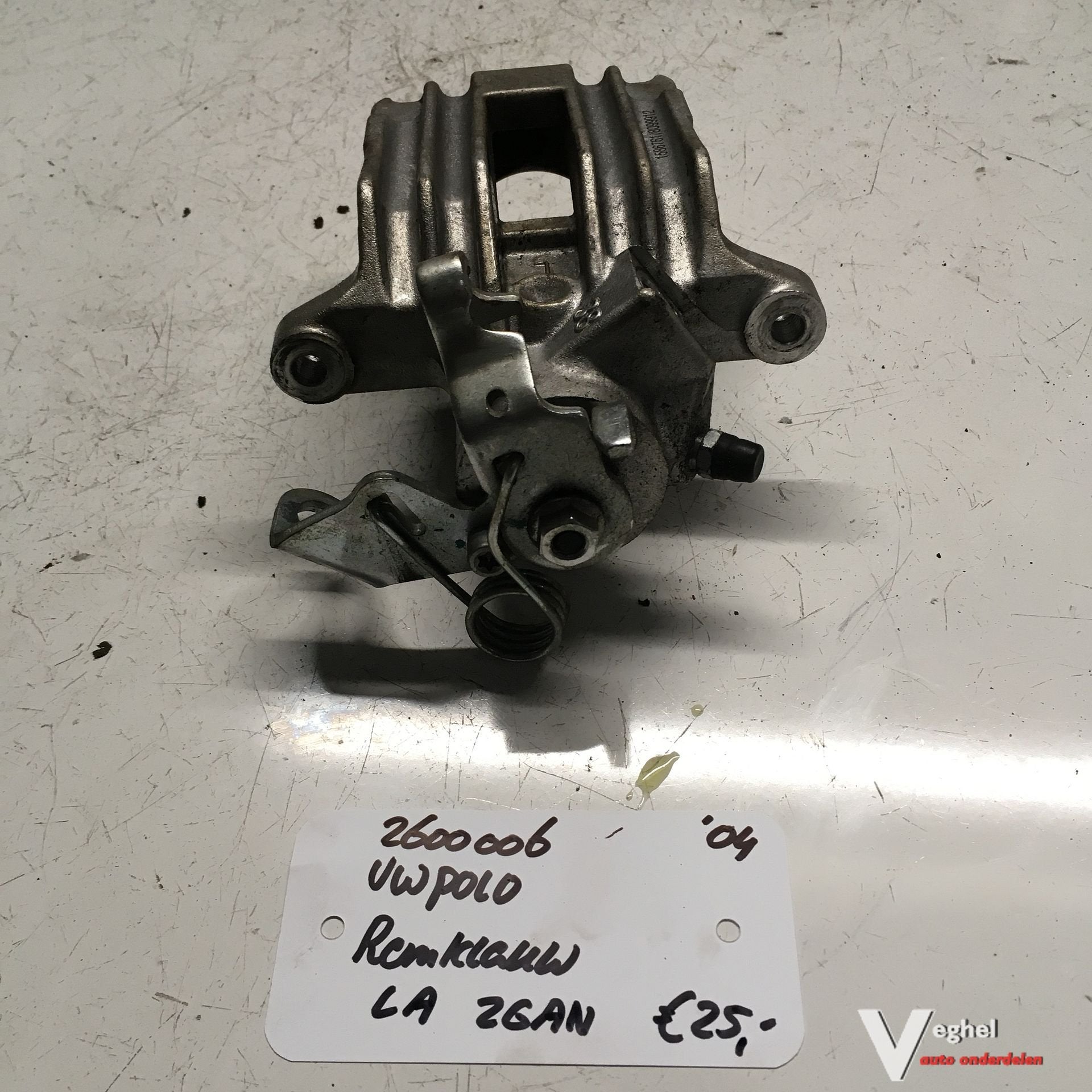 Vw Polo 1.4 2004   2600006  Remklauw Linksachter, Gebruikt, -, -, Ophalen of Verzenden