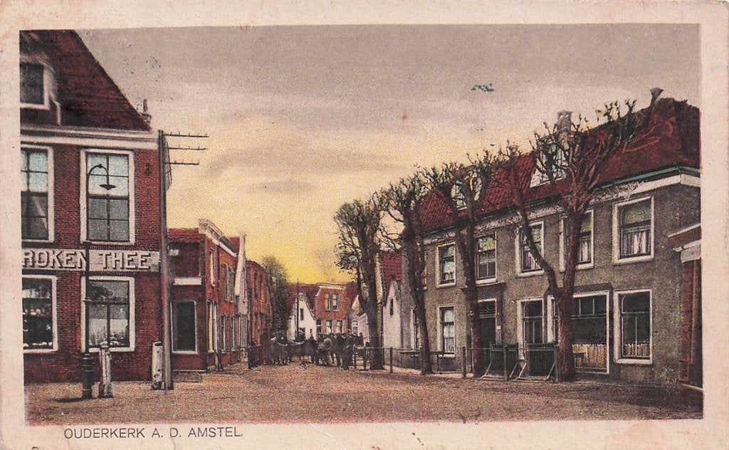 702-398-001 Ouderkerk A D Amstel, Verzamelen, Ansichtkaarten | Nederland, Verzenden, Voor 1920, Noord-Holland