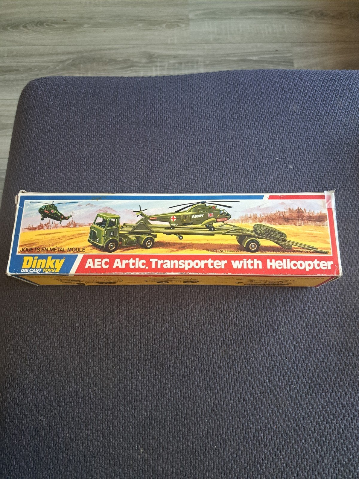 dinky toys model 618 lege doos, Ophalen of Verzenden