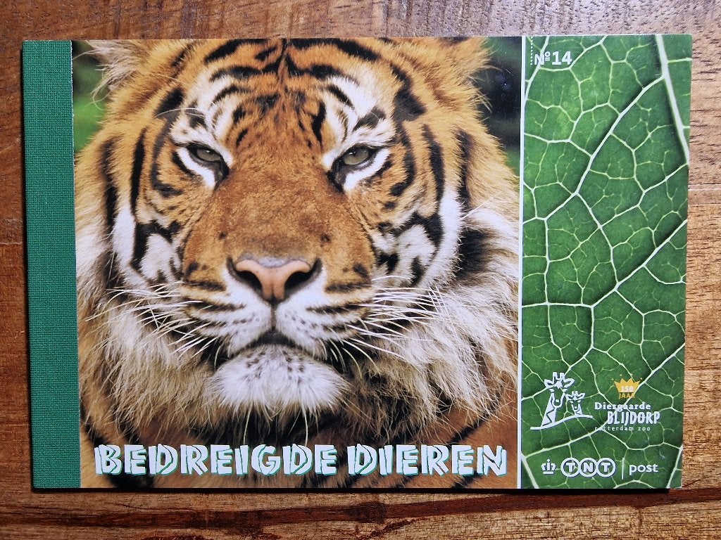 Nederland Prestigeboekje PR14 - Bedreigde Dieren 2006- MNH, Ophalen of Verzenden, Na 1940, Postfris