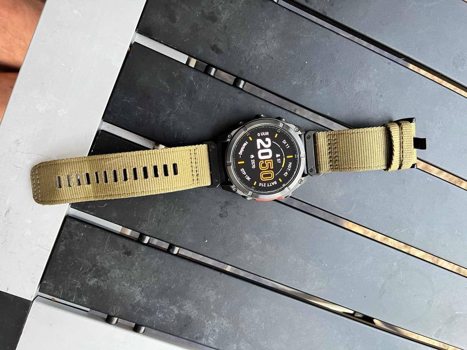 Garmin Fenix 8 Amoled 51mm, Sieraden, Tassen en Uiterlijk, Sporthorloges, Zwart, IOS, Ophalen of Verzenden, Zo goed als nieuw