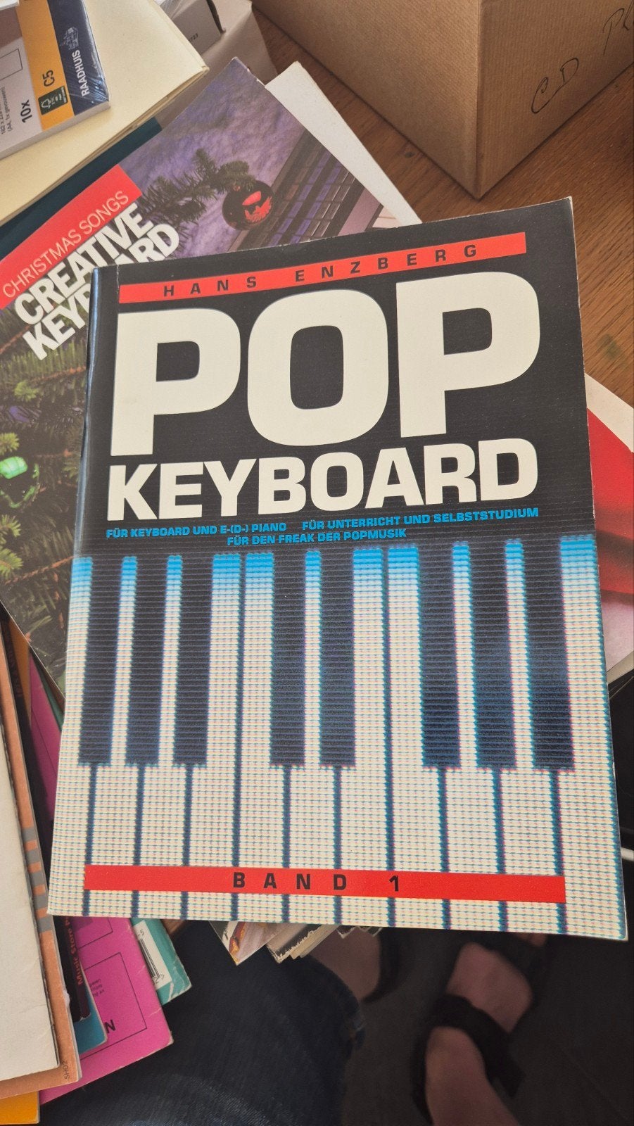 Pop Keyboard - Hans Enzberg - Band 1, Muziek en Instrumenten, Bladmuziek, Ophalen of Verzenden