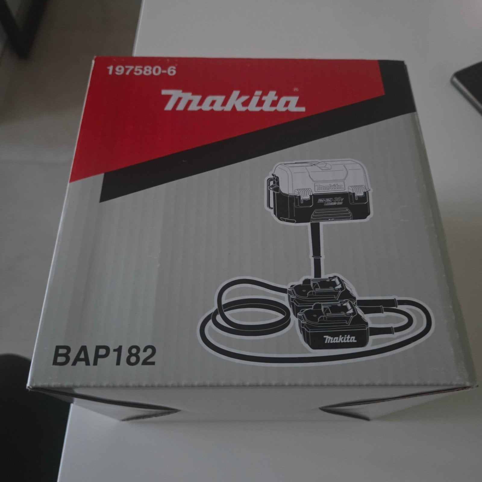 Makita 197580-6 Draagadapter BAP182 LXT 2x18V, Ophalen