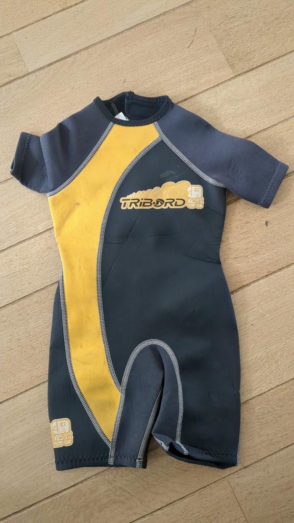 Kinder wetsuit Tribord Decathlon - Maat 6 jaar, Ophalen of Verzenden, Gebruikt, Kind, Wetsuit