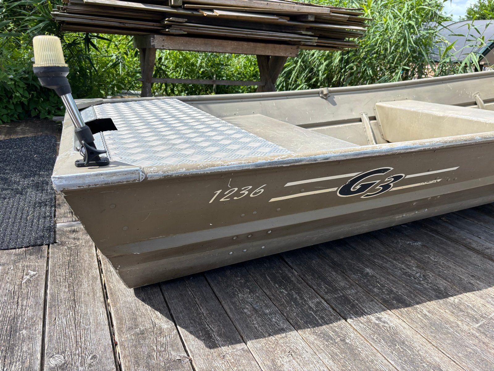G3 Aluminium Visboot / Werkboot, Ophalen, Overige merken, Gebruikt, Geen motor