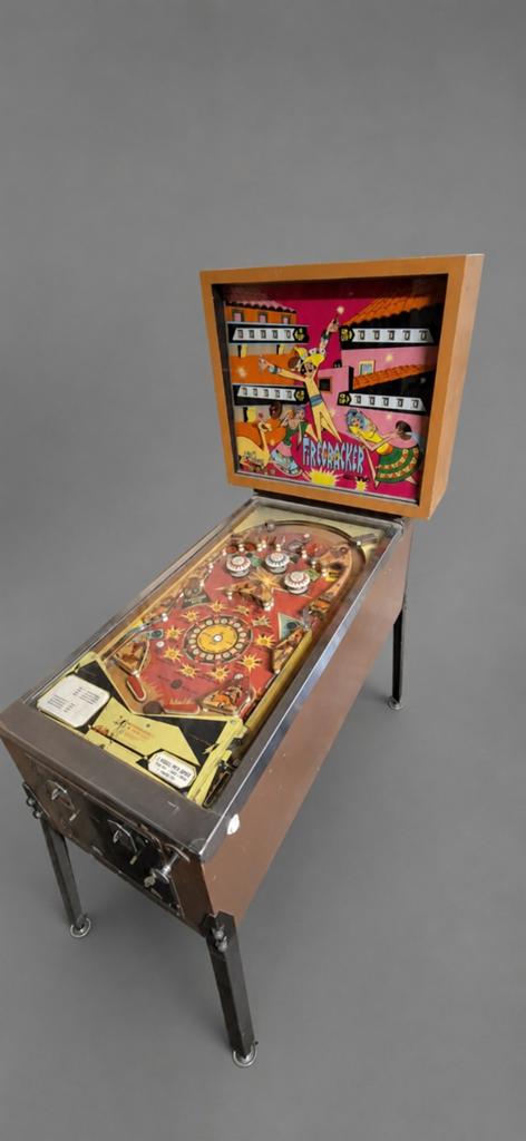 Vintage Flipperkast - Firecracker bally, Verzamelen, Automaten | Flipperkasten, Gebruikt, Mechanisch, Flipperkast, Gottlieb, Ophalen