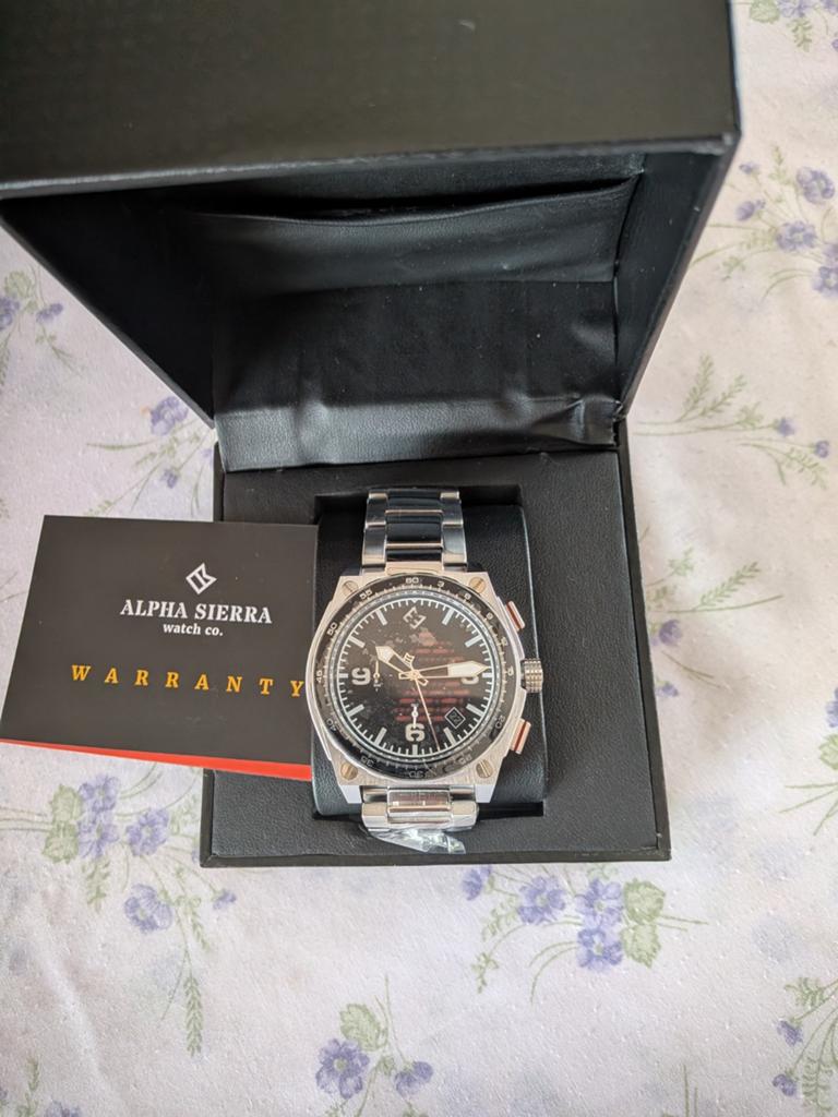 Alpha Sierra Herenhorloge Whiskey SB04, Ophalen of Verzenden