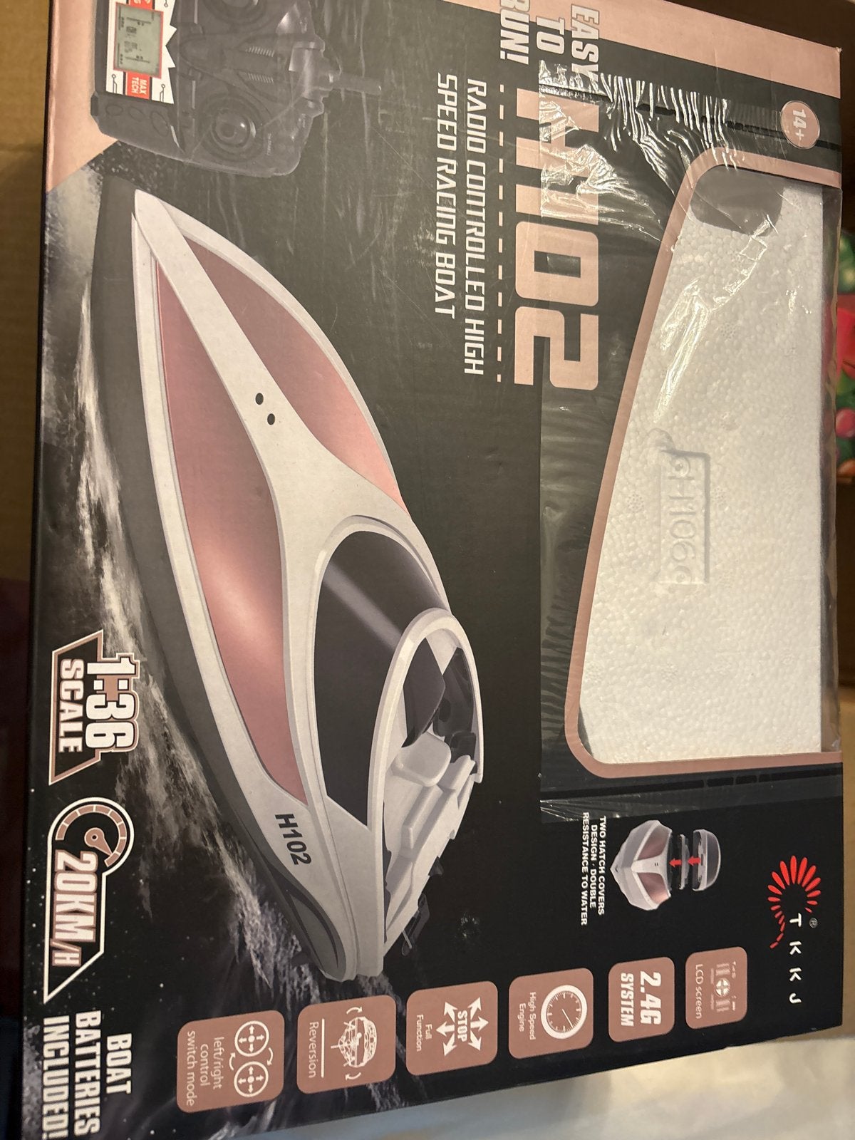 H102 RC Speedboot - Nieuw in doos, Ophalen of Verzenden, Nieuw