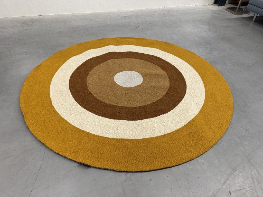 Nieuw Csrugs Circular Vloerkleed Wol Design Tapijt Rond D220, Csrugs, Rond, Ophalen of Verzenden, 200 cm of meer