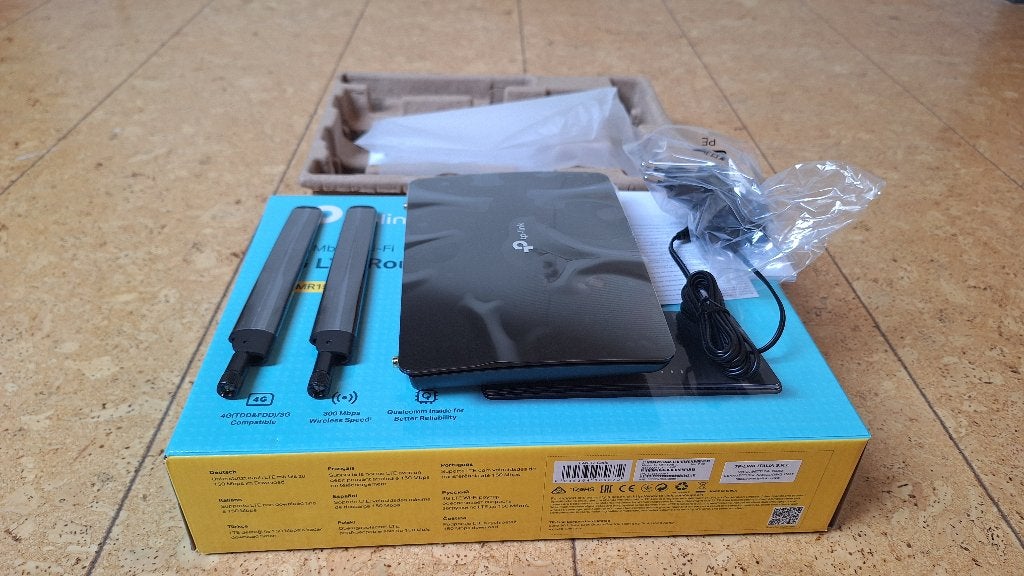 TP-Link 4G LTE Router Nieuw in Doos, Ophalen of Verzenden, Nieuw, Router, TP-LINK