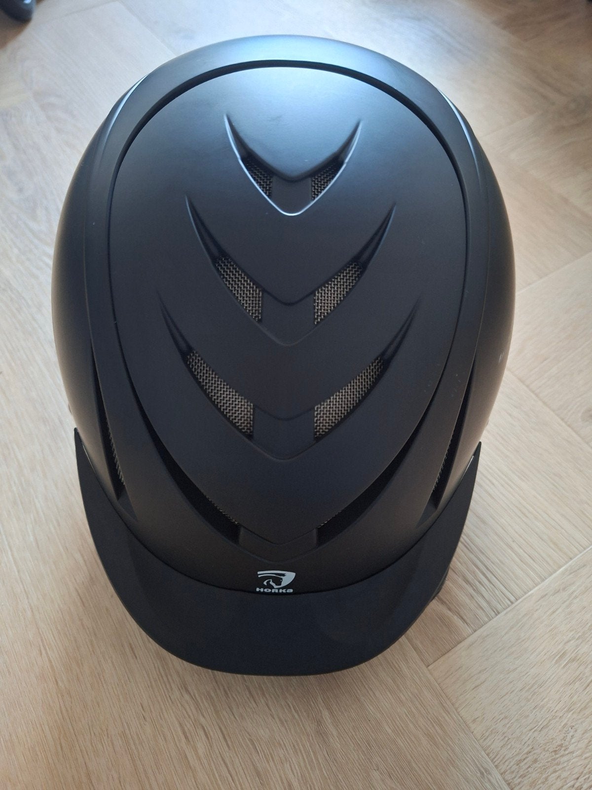 Horka cap kind S/M 52-56 cm, Dieren en Toebehoren, Ophalen, Rijden, Paardrijcap, Zo goed als nieuw