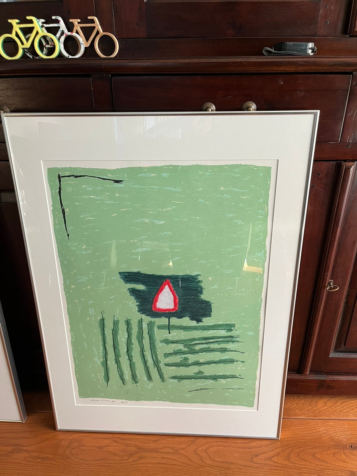 Zeefdruk Harrie Gerritz, Antiek en Kunst, Kunst | Litho's en Zeefdrukken, Ophalen, Zeefdruk