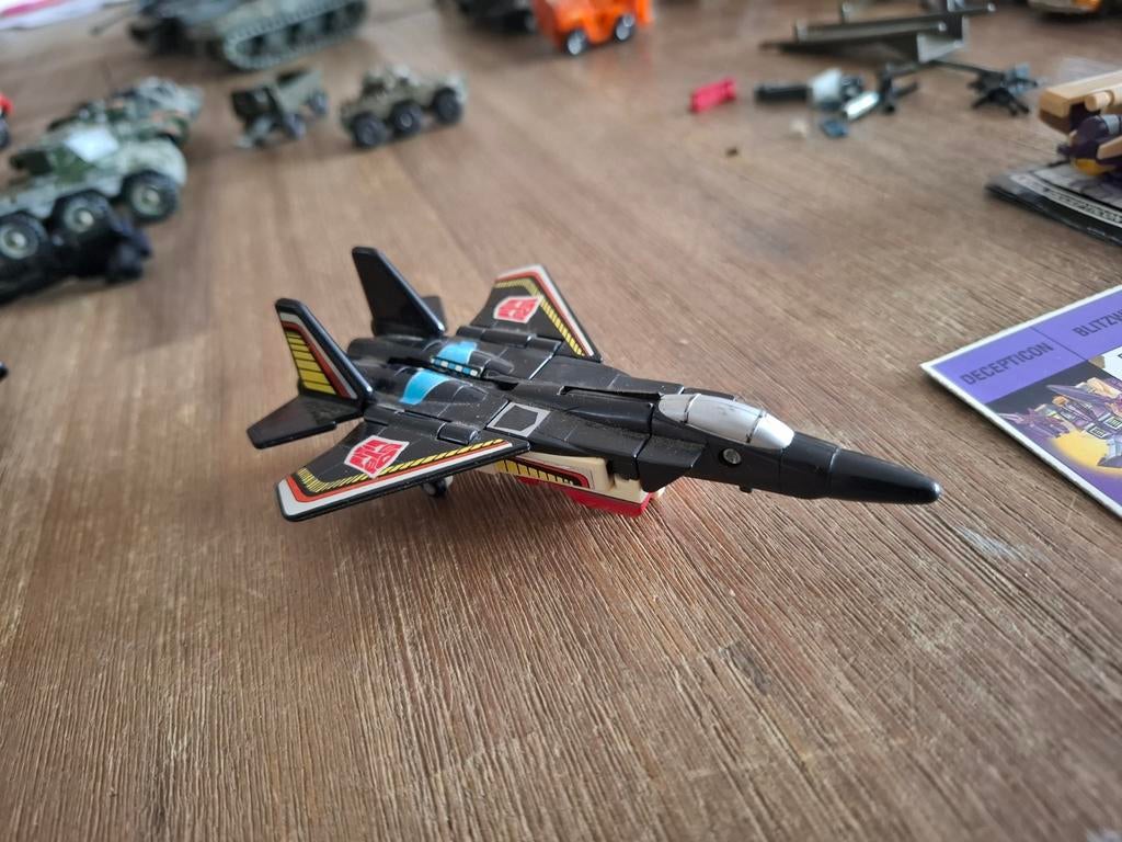 Transformers G1 Air Raid (1986) - F-15 Jet Autobot, Ophalen of Verzenden