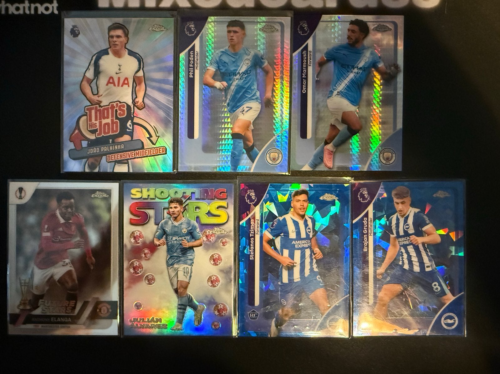 Topps Chrome PL Voetbal Kaarten - Diverse Spelers, Verzamelen, Sportartikelen en Voetbal, Ophalen of Verzenden, Zo goed als nieuw