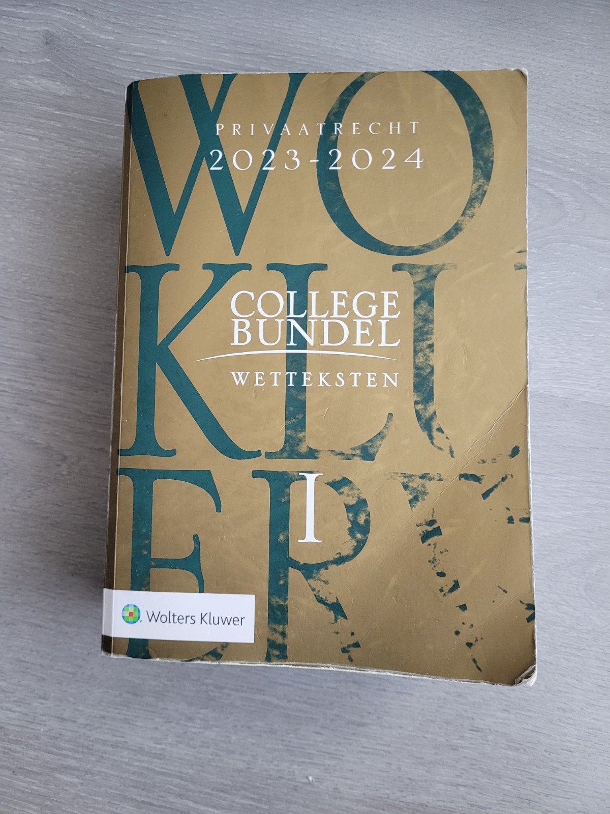 Wettenbundel privaatrecht 2023-2024 Wolters Kluwer, Ophalen of Verzenden