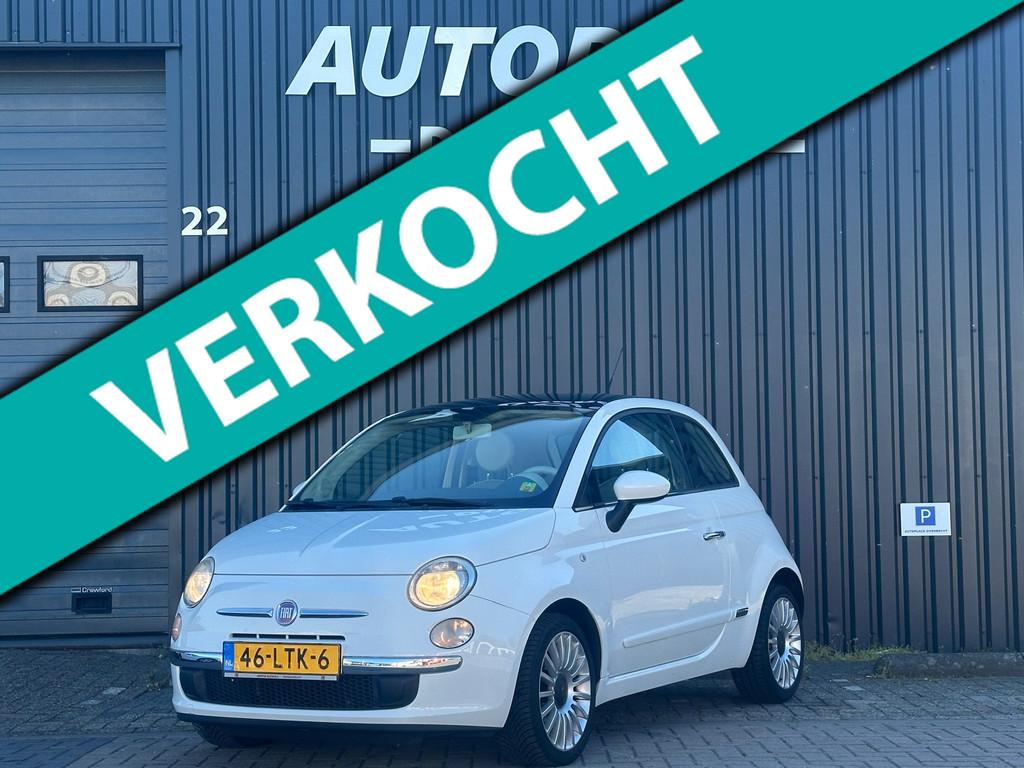 Fiat 500 1.2 Lounge PANO |AIRCO, Auto's, Fiat, Bedrijf, Te koop, ABS, Airbags, Airconditioning, Bluetooth, Centrale vergrendeling