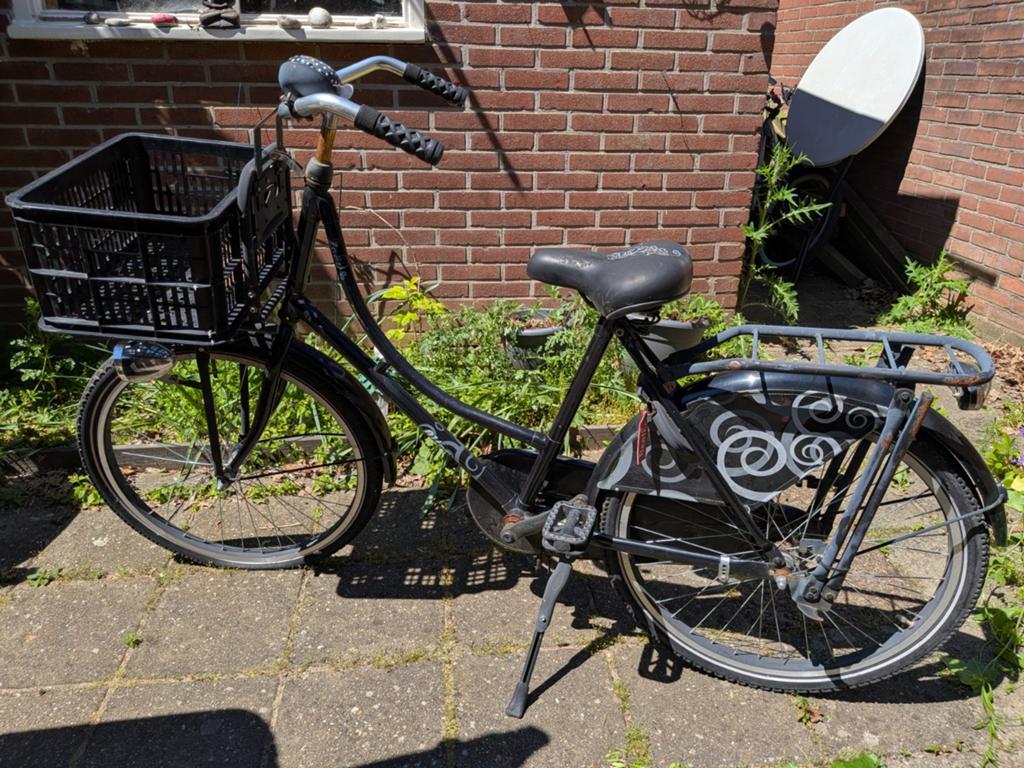Altec Zoëy meisjesfiets 24 inch, Fietsen en Brommers, Fietsen | Meisjes, Ophalen, Terugtraprem, Altec, Gebruikt