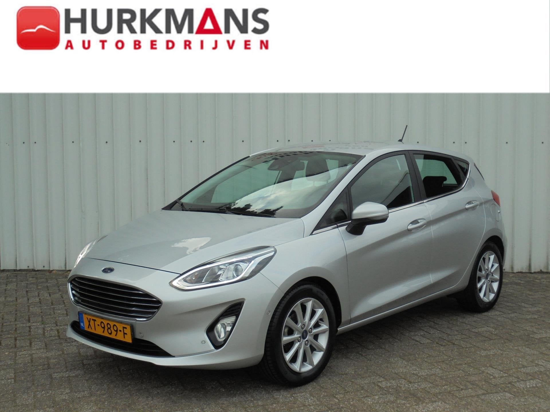 Ford Fiesta 1.0 ECOBOOST 100PK TITANIUM ZEER NETTE NL-AUTO, Auto's, Ford, Stof, Gebruikt, 580 kg, 1064 kg