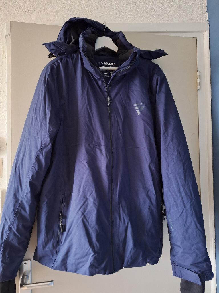Ski pak Crivit Pro maat 56 donkerblauw, Ophalen of Verzenden, Crivit, Pak, Maat 56/58 (XL)