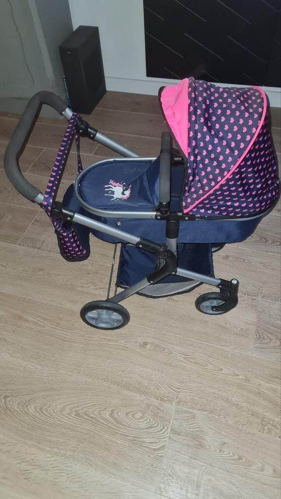 Bayer poppenwagen, Kinderen en Baby's, Speelgoed | Poppen, Ophalen, Zo goed als nieuw, Babypop