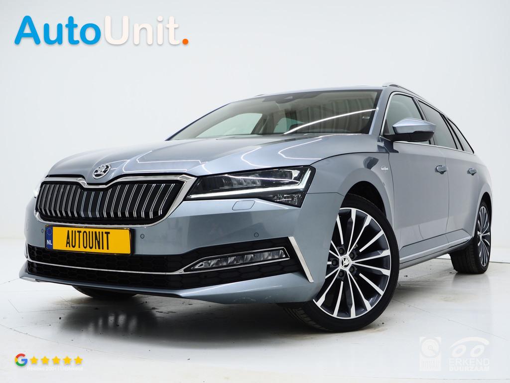 Skoda Superb Combi 1.4 TSI iV Laurin & Klement | Panoramadak, Gebruikt, 4 cilinders, Verwarming stoelen achter, Hybride Elektrisch/Benzine