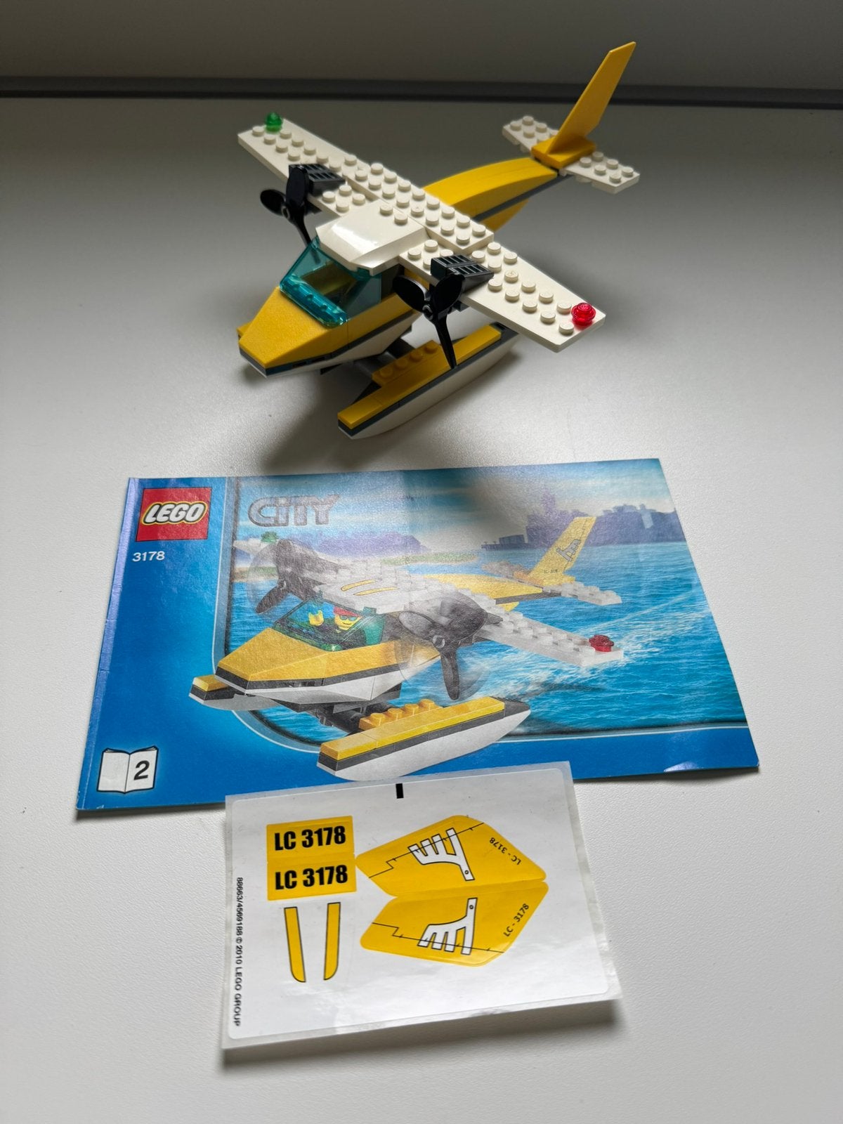Lego city vliegtuig 3178 compleet, Kinderen en Baby's, Compleet, City, Lego, Ophalen of Verzenden