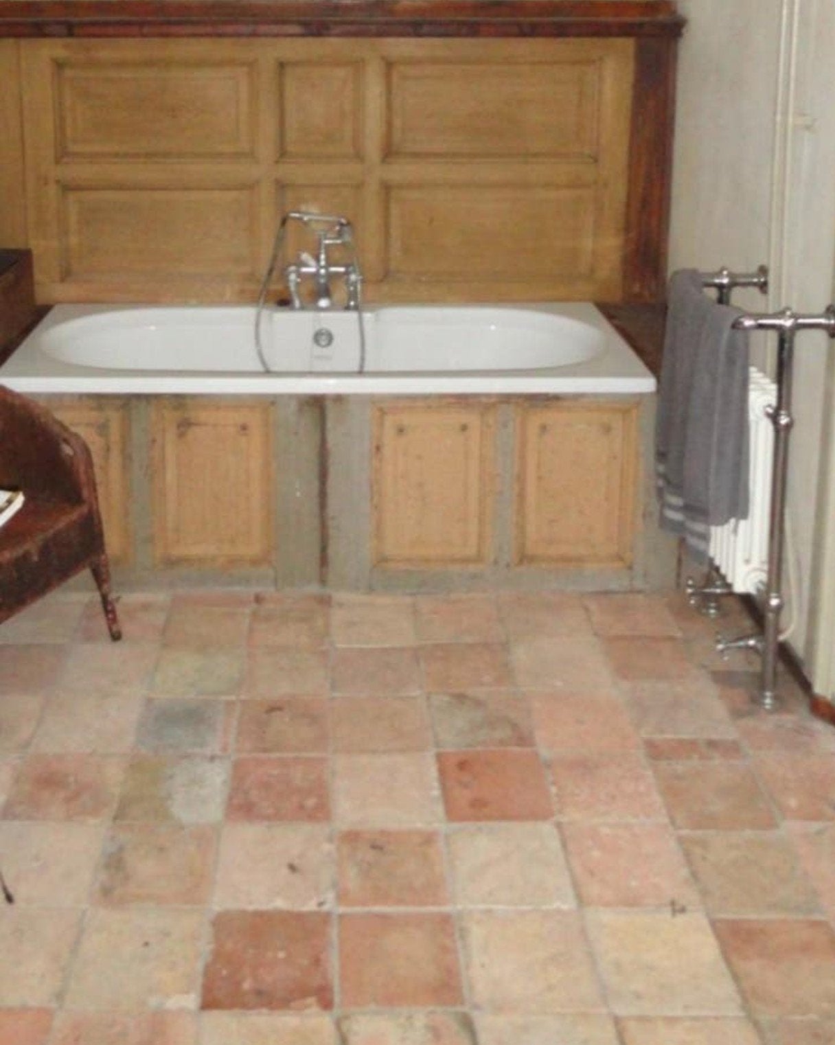 Oude authentieke Franse plavuizen (ca. 6 m²), Doe-het-zelf en Verbouw, Tegels, Overige materialen, Gebruikt, 20 tot 40 cm, 20 tot 40 cm