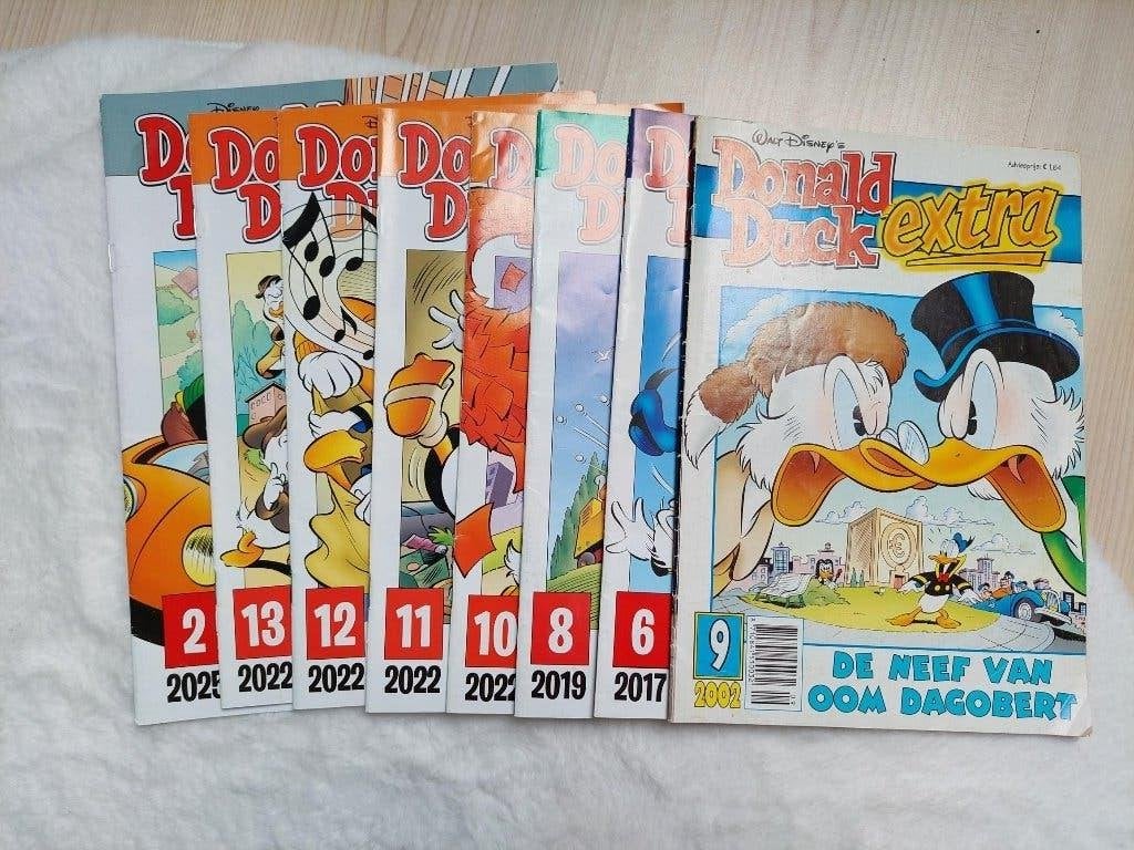 Donald Duck Extra, Meerdere stripboeken, Ophalen of Verzenden, Gelezen, Walt Disney