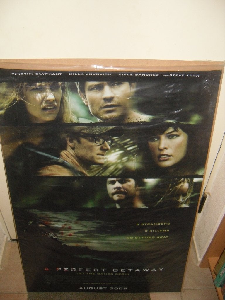 Perfect getaway Filmposter, Ophalen, Zo goed als nieuw, A1 t/m A3, Film en Tv